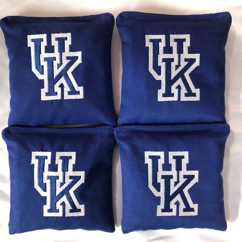 University of Kentucky Embroidered Set of 4 Bags