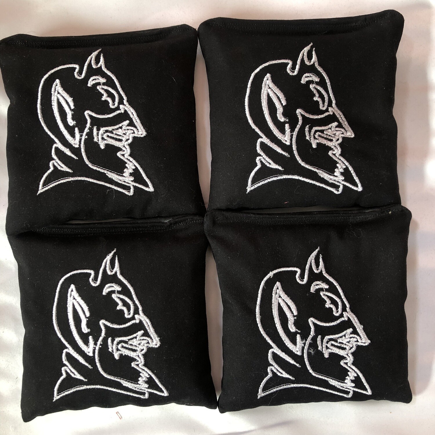 Duke Blue Devils Embroidered Set of 4 Bags