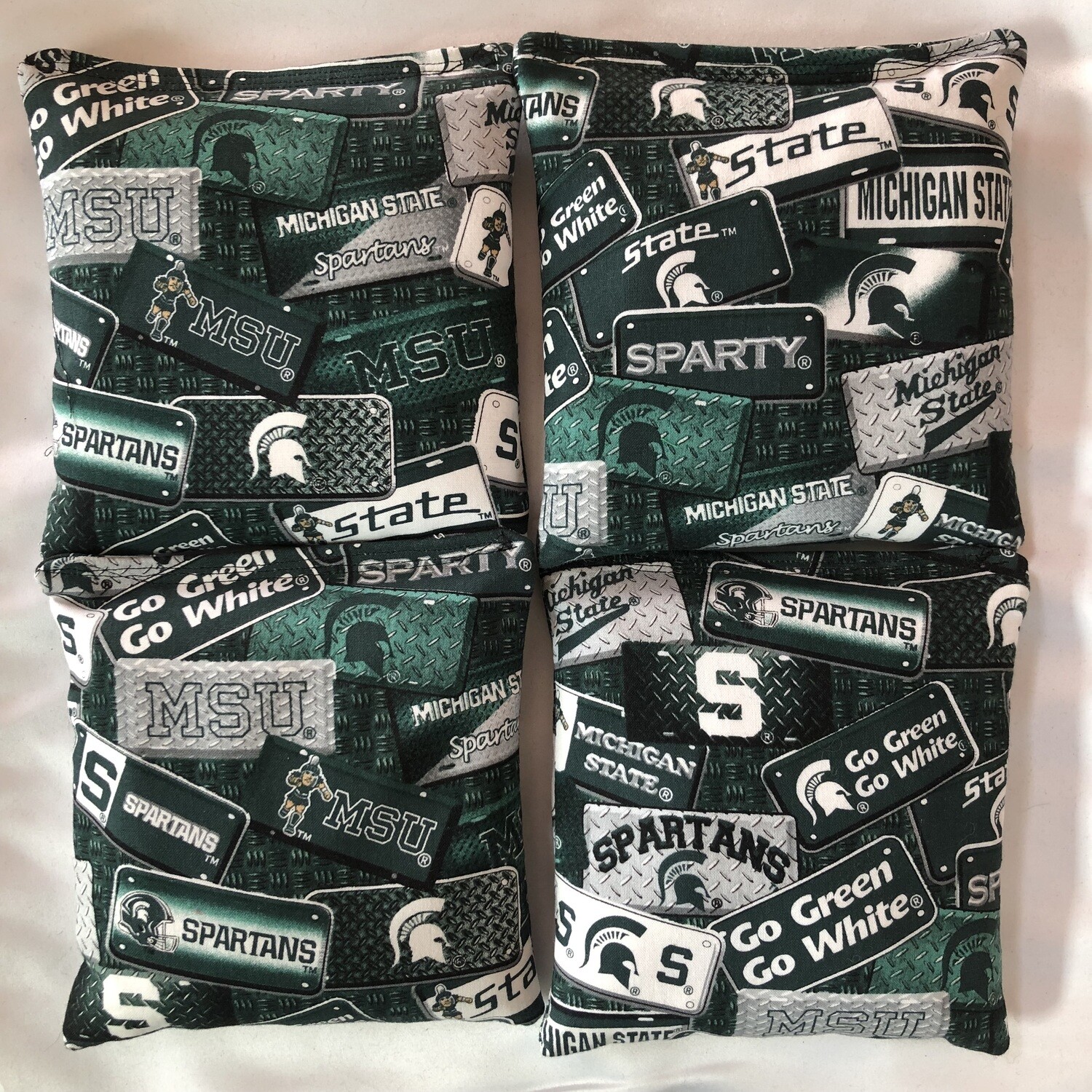 Michigan State Set of 4 Bags