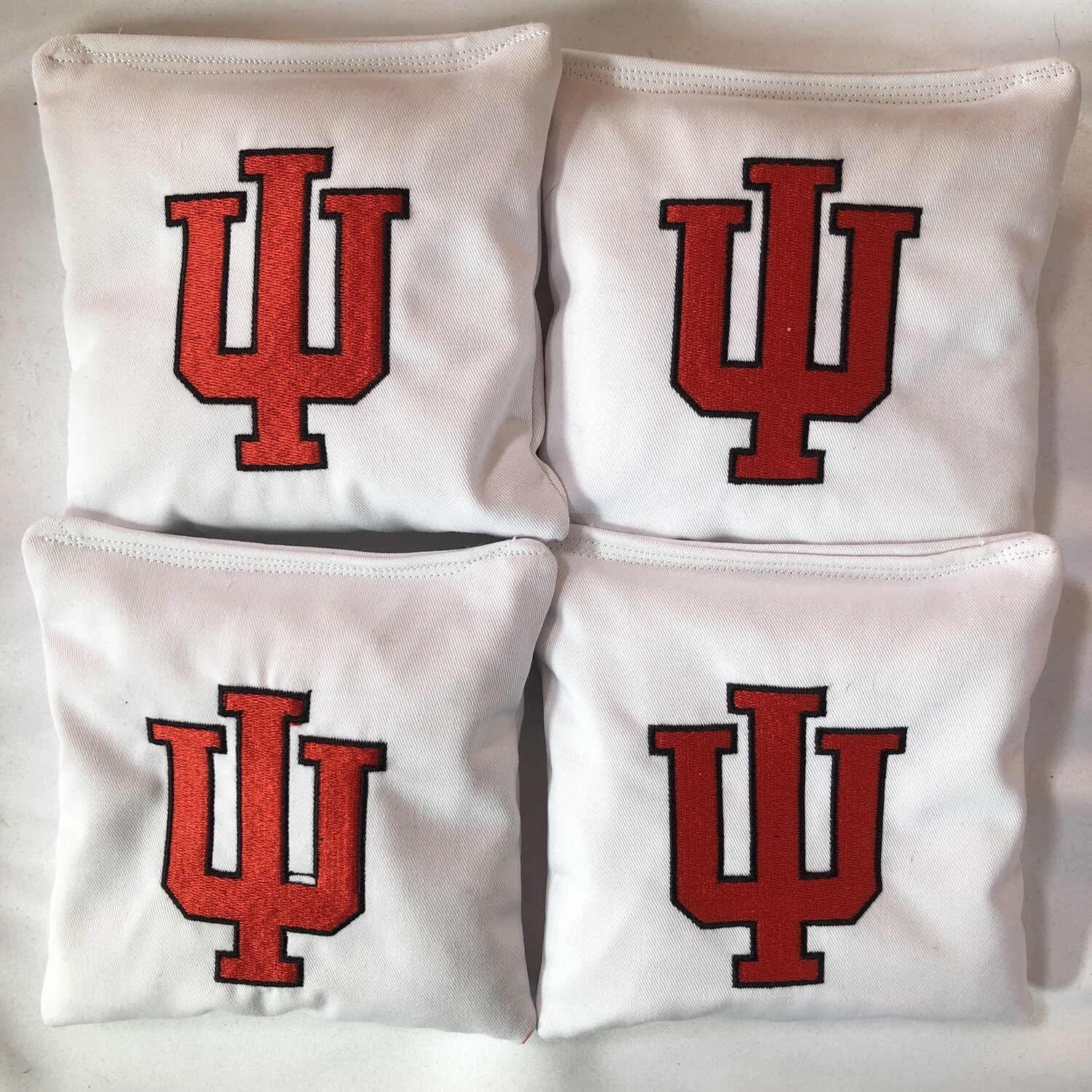 Indiana Hoosiers Embroidered Set of 4 Bags
