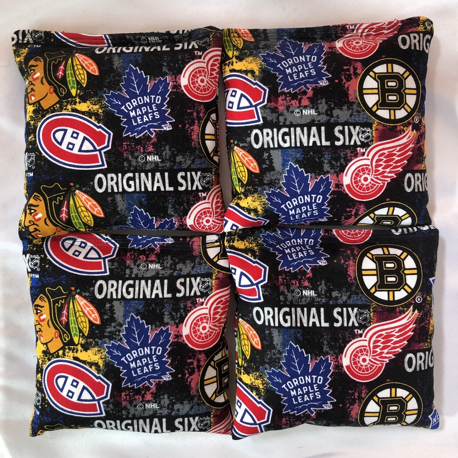 Original 6 Hockey Set of 4 Bags