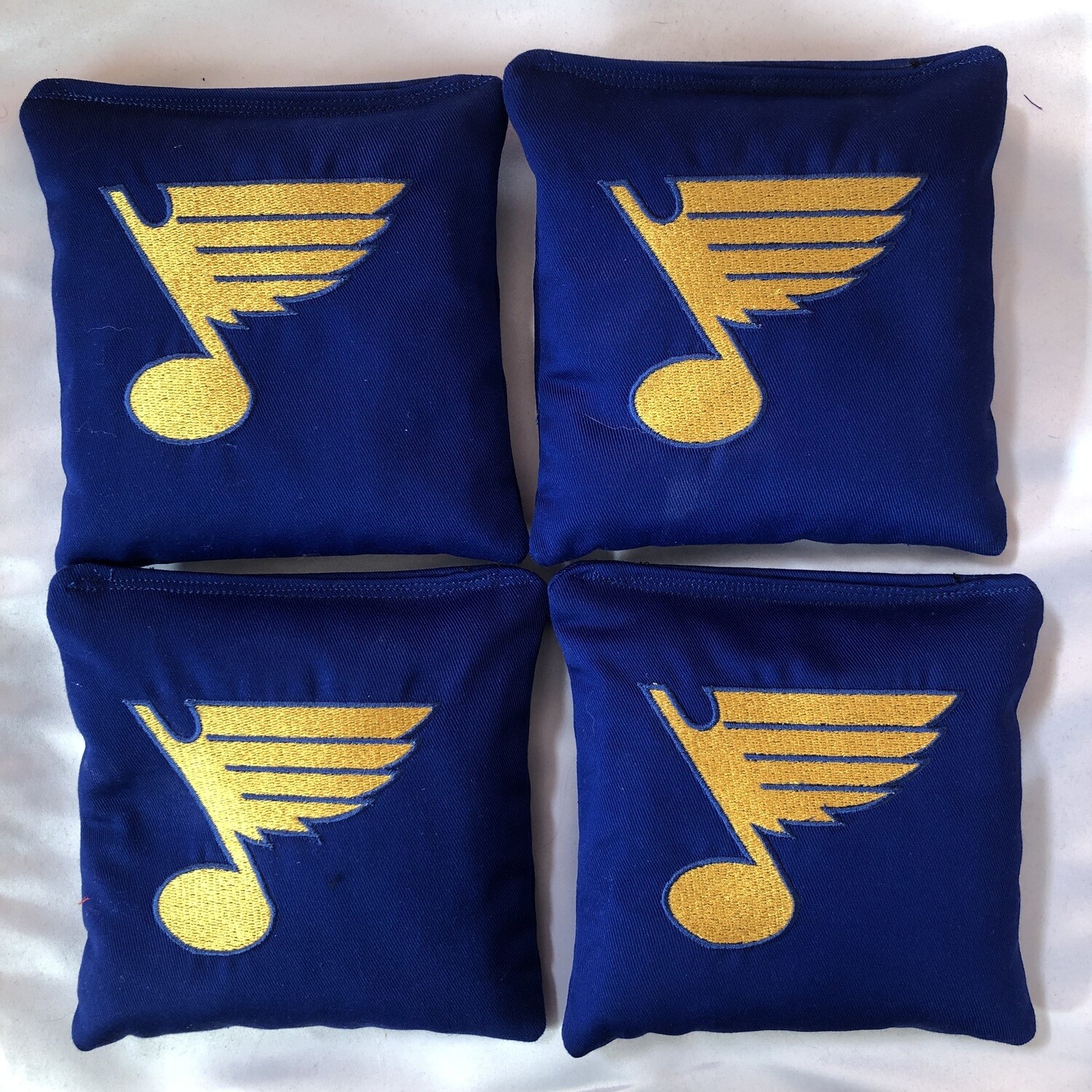St. Louis Blues Embroidered Set of 4 Bags
