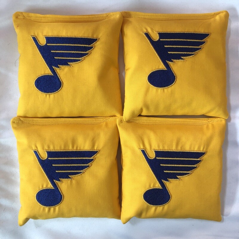 St. Louis Blues Embroidered Set of 4 Bags