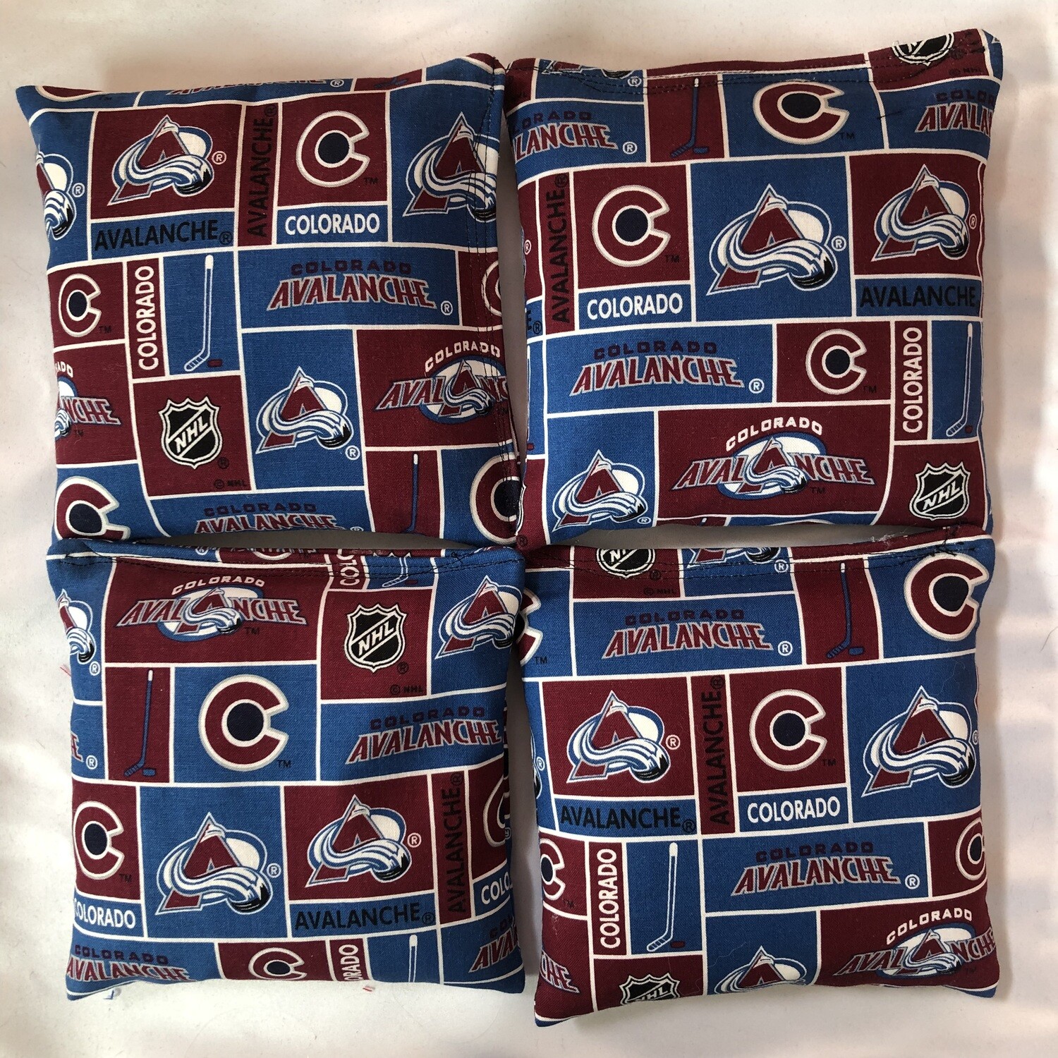 Colorado Avalanche Set of 4 Bags