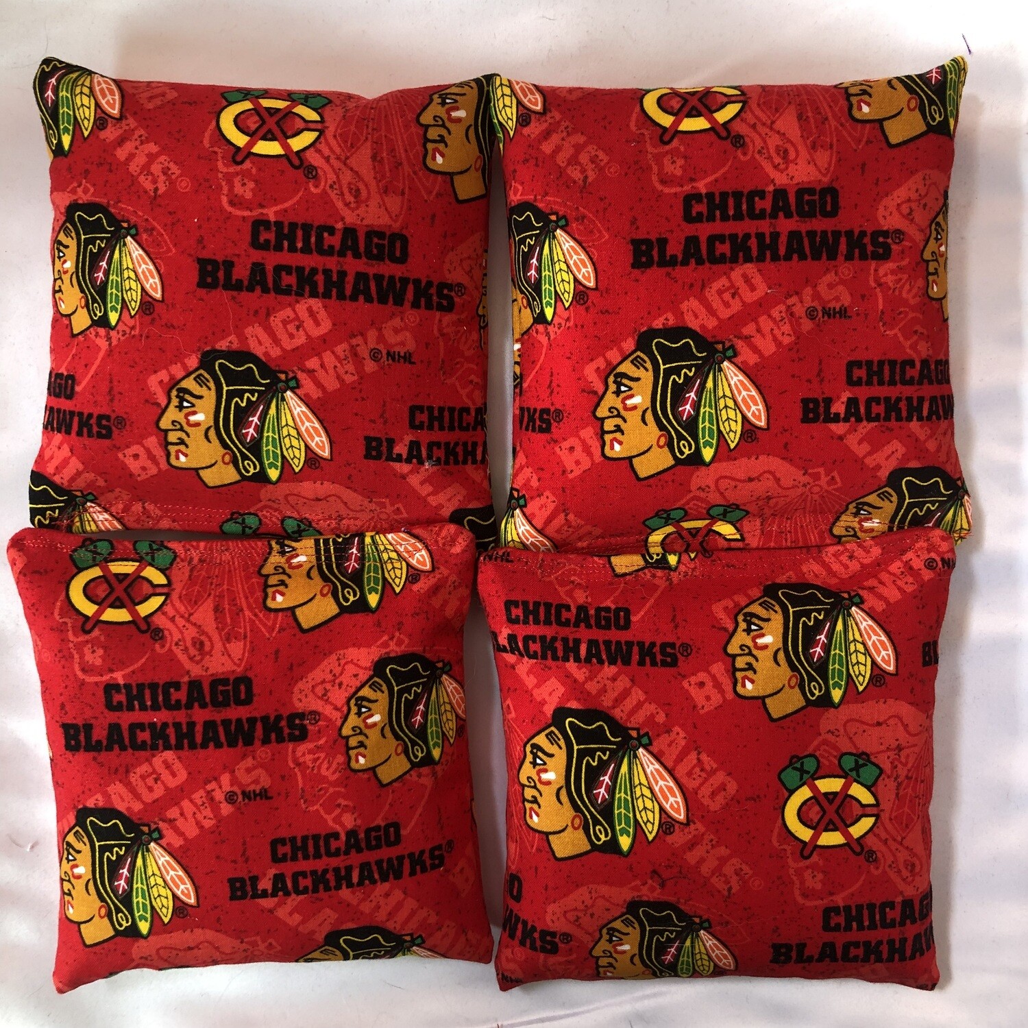 Chicago Blackhawks Set of 4 Bags