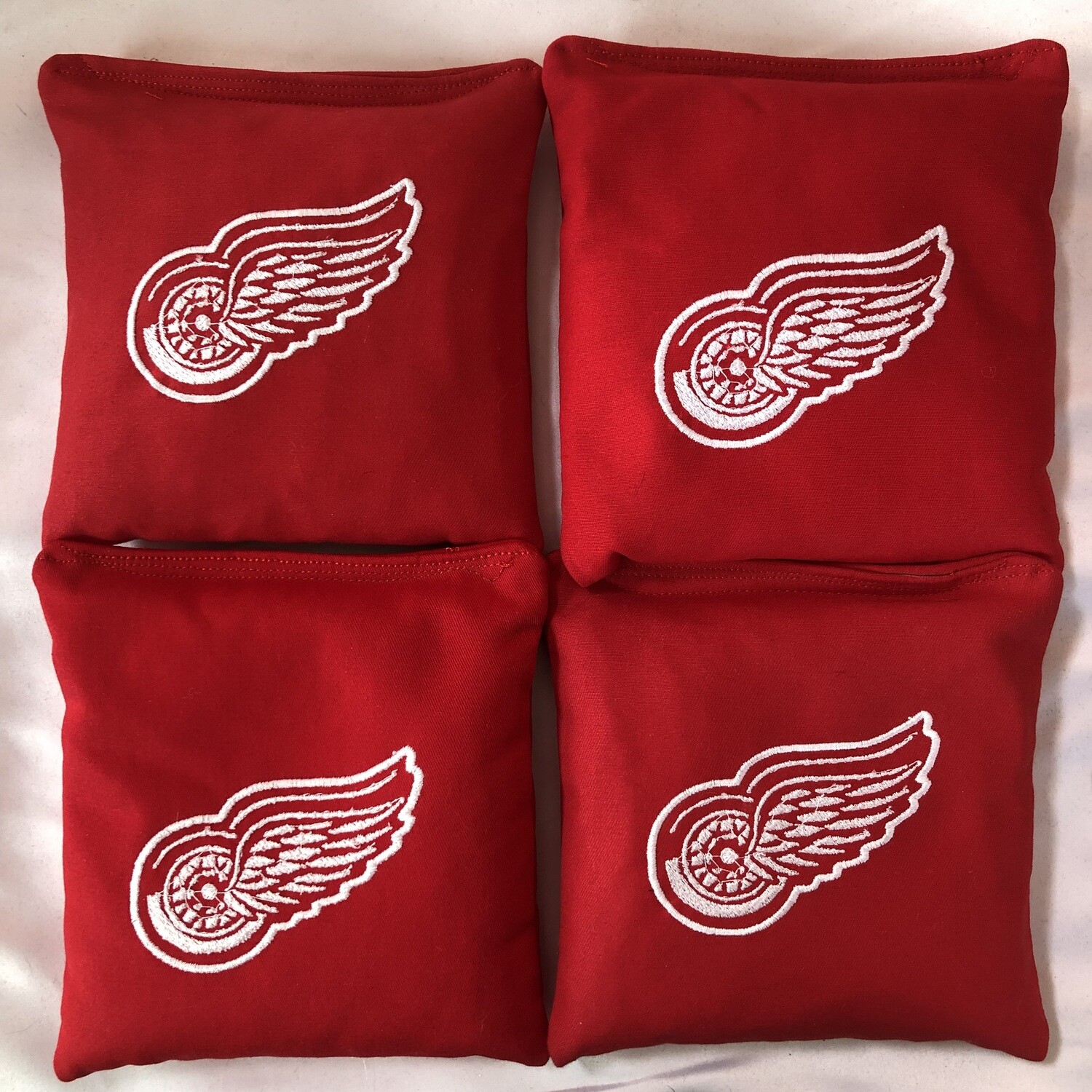 Detroit Redwings Embroidered Set of 4 Bags