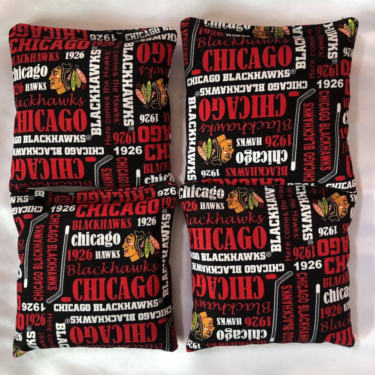 Chicago Blackhawks Set of 4 Bags