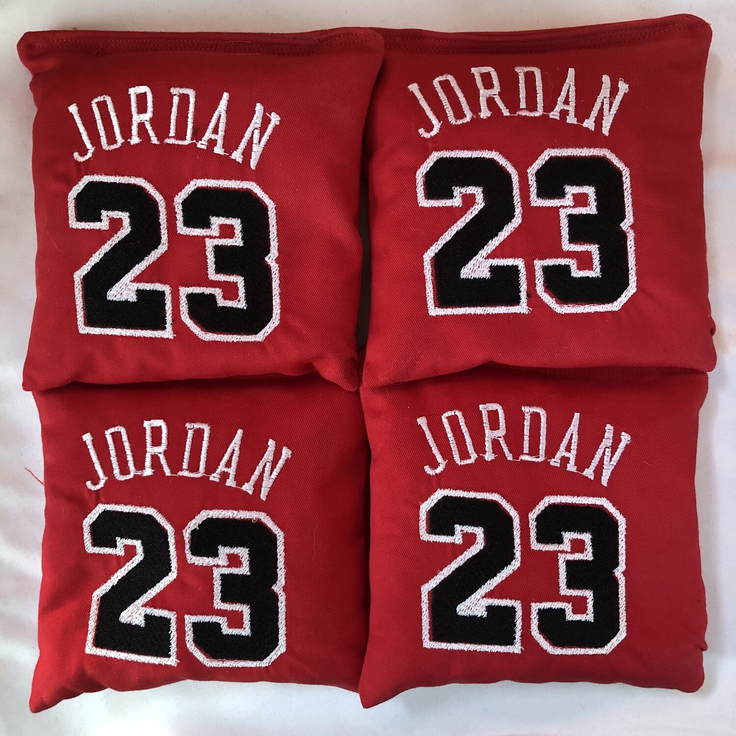 Michael Jordan Embroidered Set of 4 Bags
