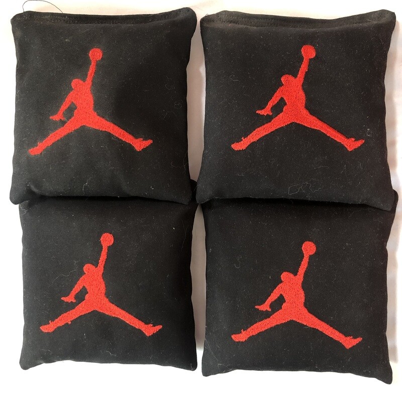 Michael Jordan Embroidered Set of 4 Bags