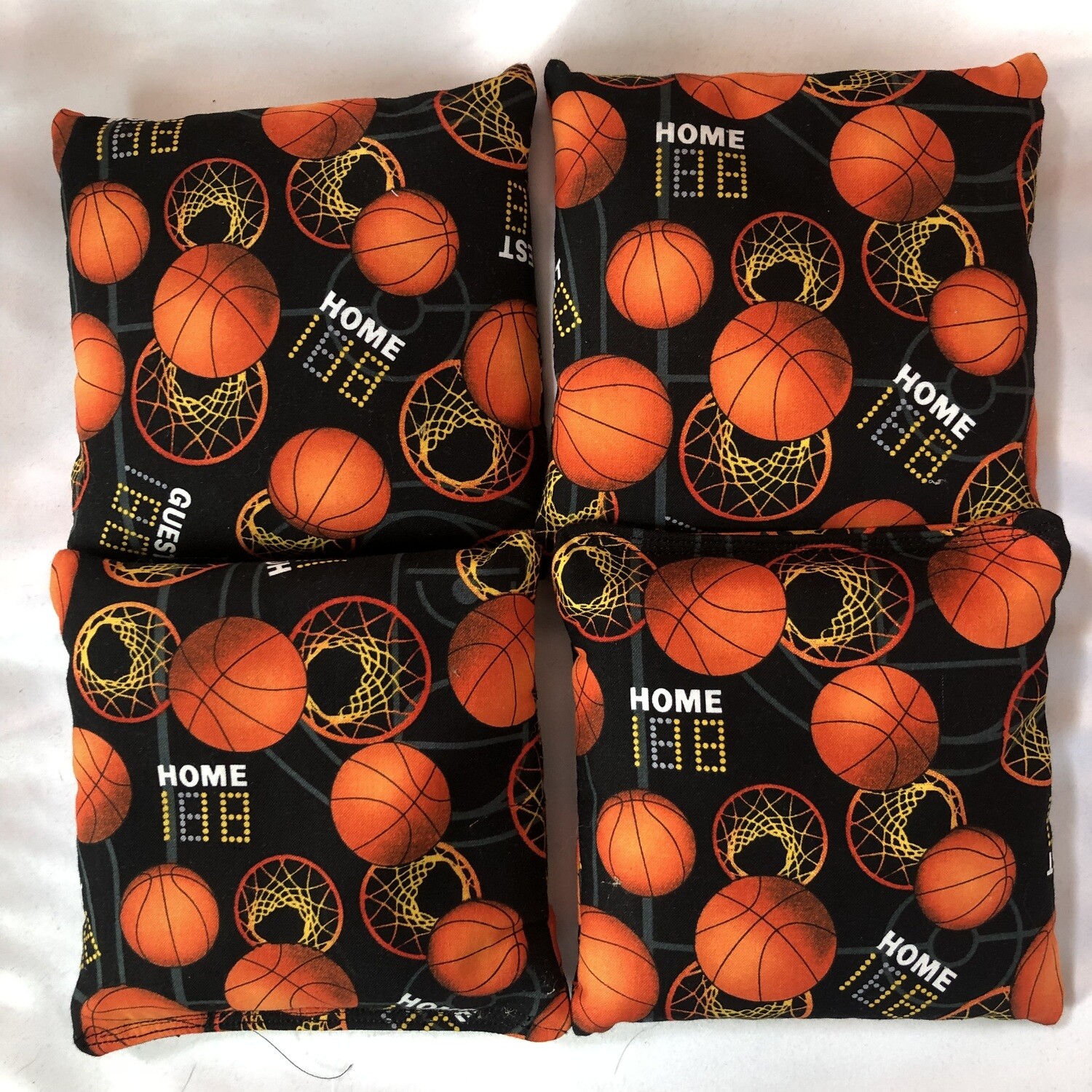 Basketballs Set of 4 Bags