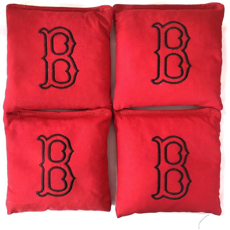Boston Red Sox Embroidered Set of 4 Bags