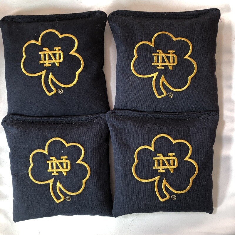 Notre Dame Embroidered Set of 4 Bags