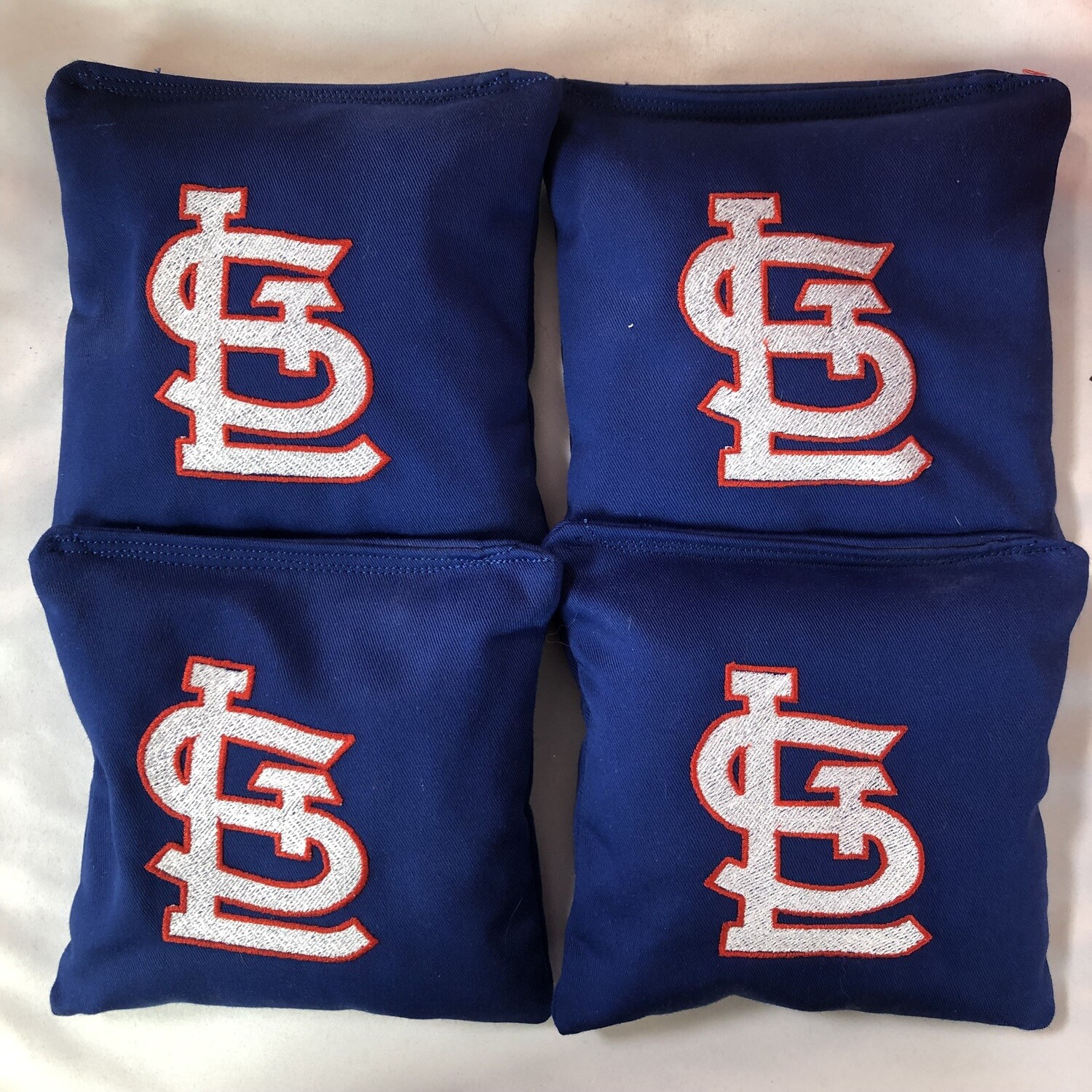 St. Louis Cardinals Embroidered Set of 4 Bags