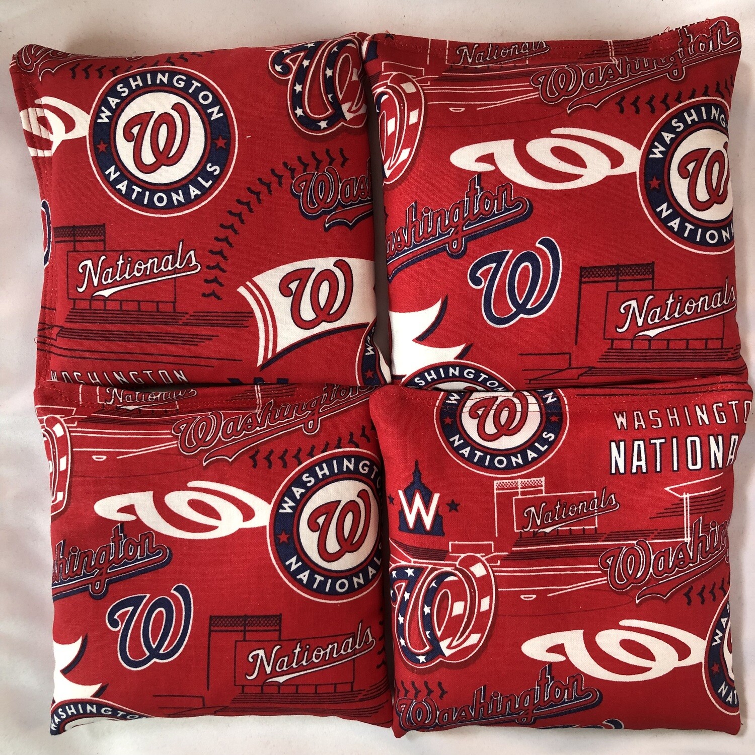 Washington Nationals set of 4 Bags