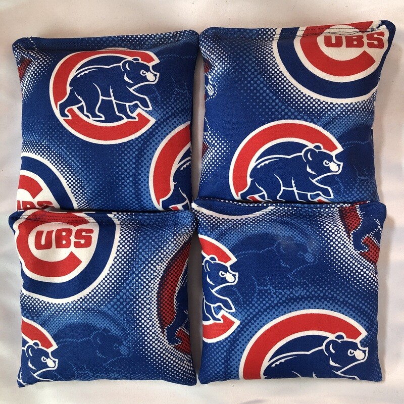 Chicago Cubs set of 4 Bags