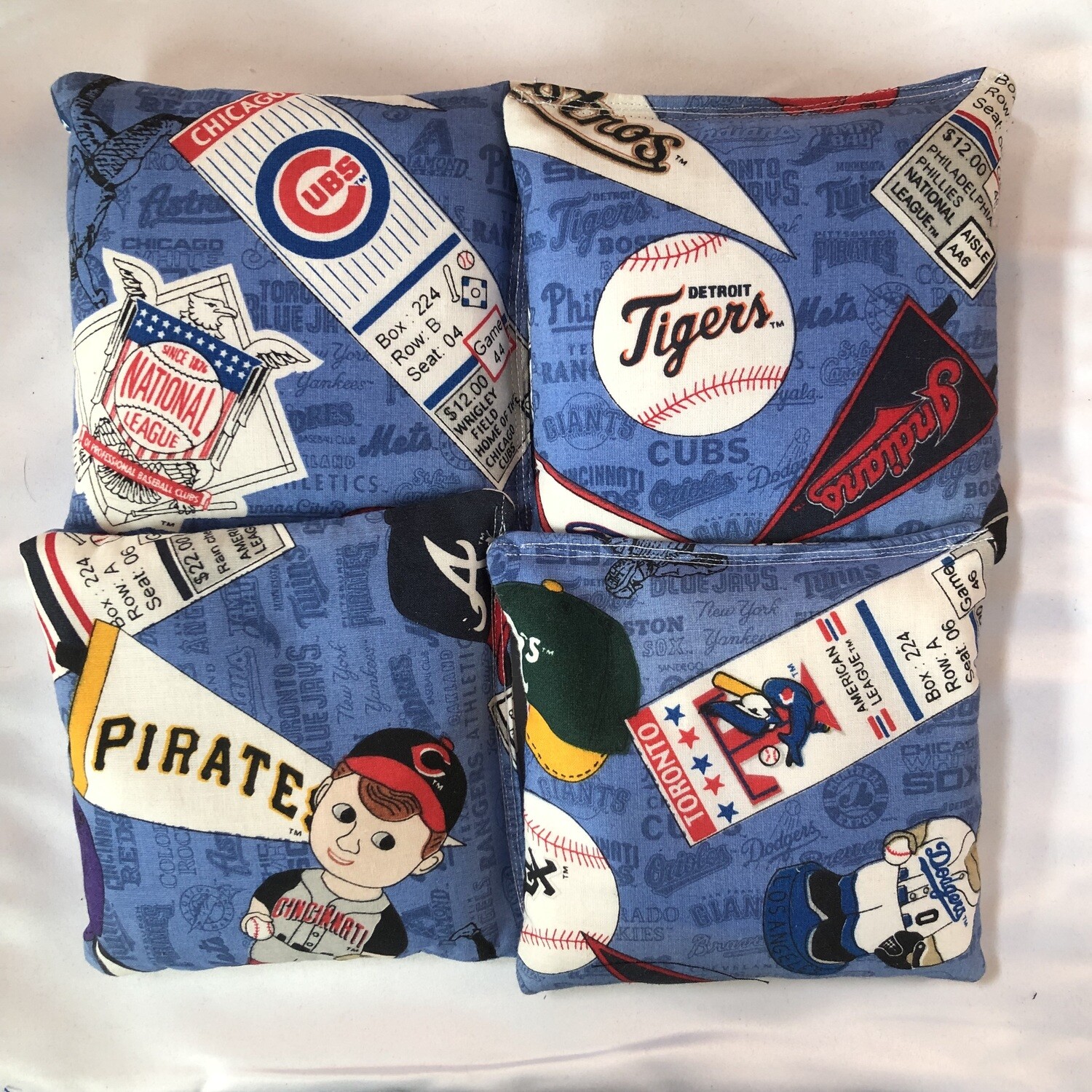 Baseball Set of 4 Bags