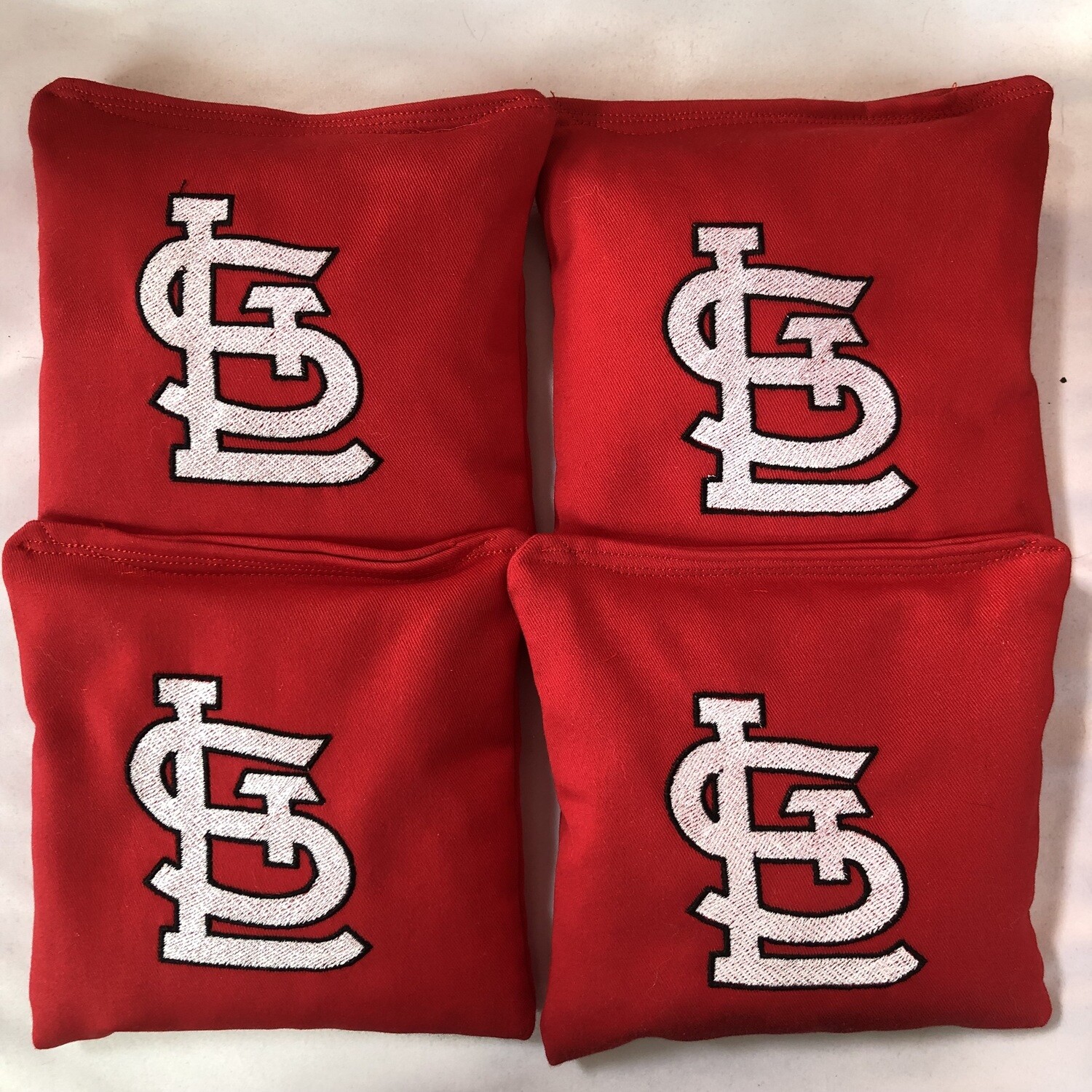 St. Louis Cardinals Embroidered Set of 4 Bags