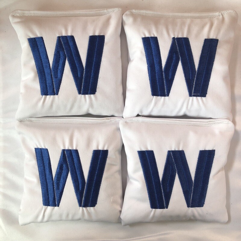 Chicago Cubs W set of 4 Bags