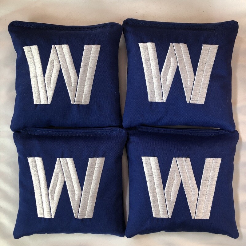 Chicago Cubs W set of 4 Bags