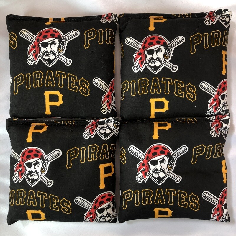 Pittsburgh Pirates Set of 4 Bags