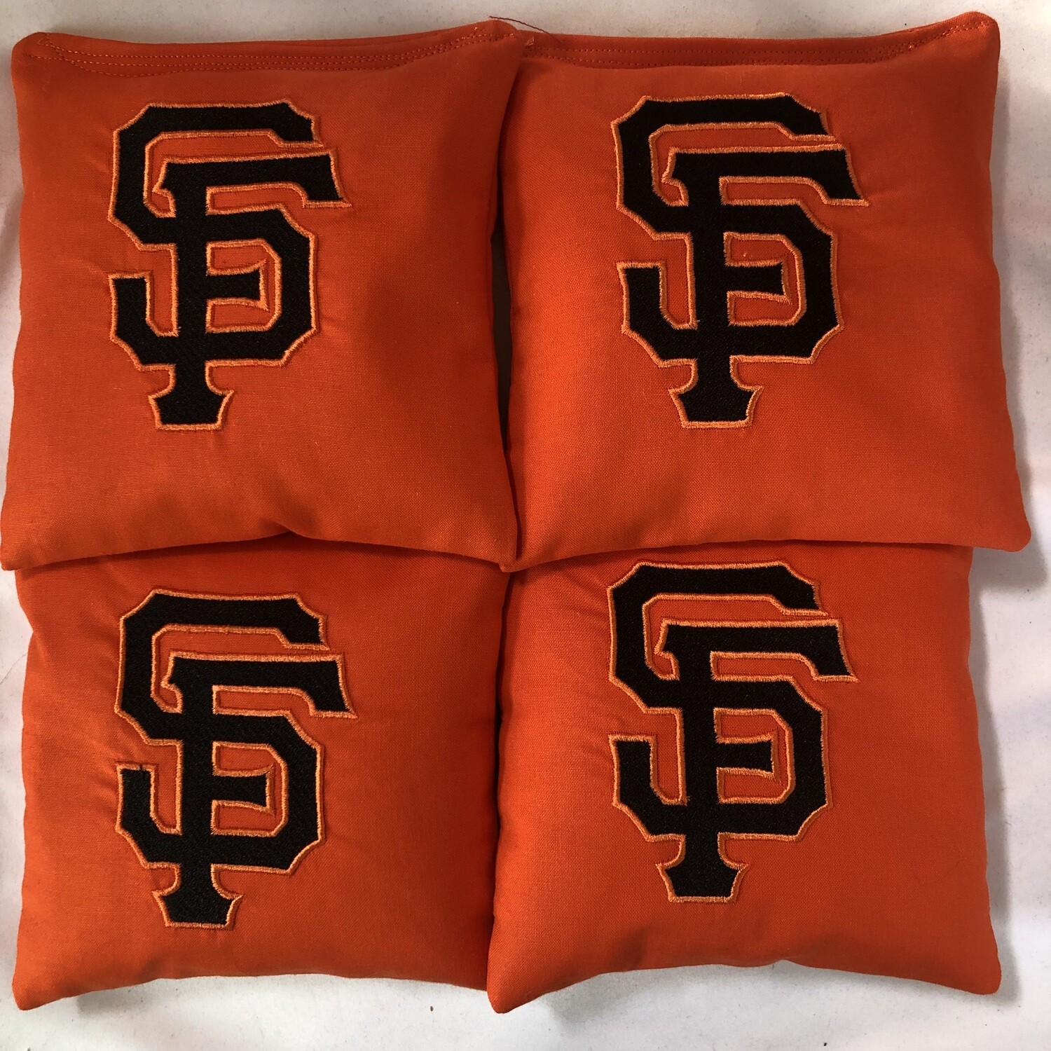 San Francisco Giants Embroidered set of 4 Bags