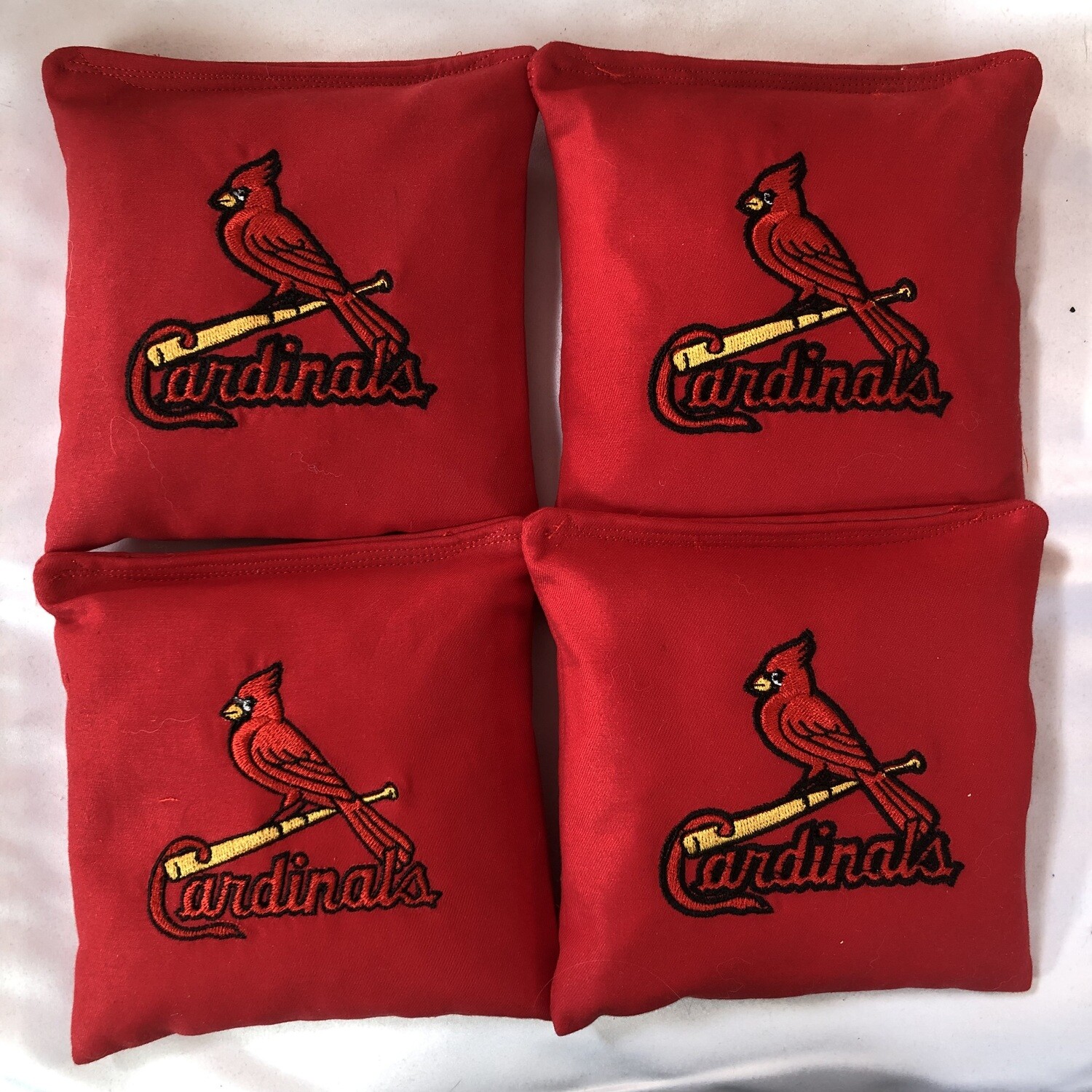 St. Louis Cardinals Embroidered Set of 4 Bags