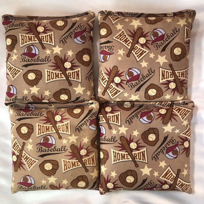 Baseball Set of 4 Bags
