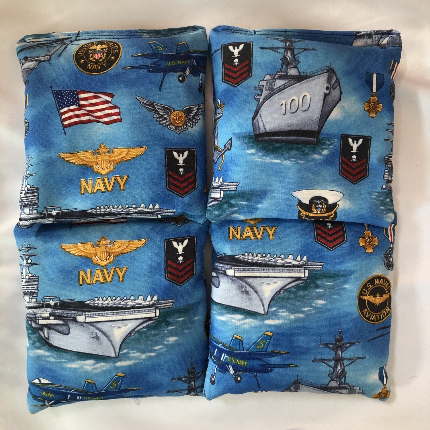 Navy set of 4 Bags