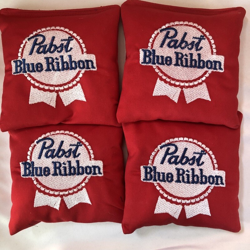 Pabst Embroidered set of 4 Bags