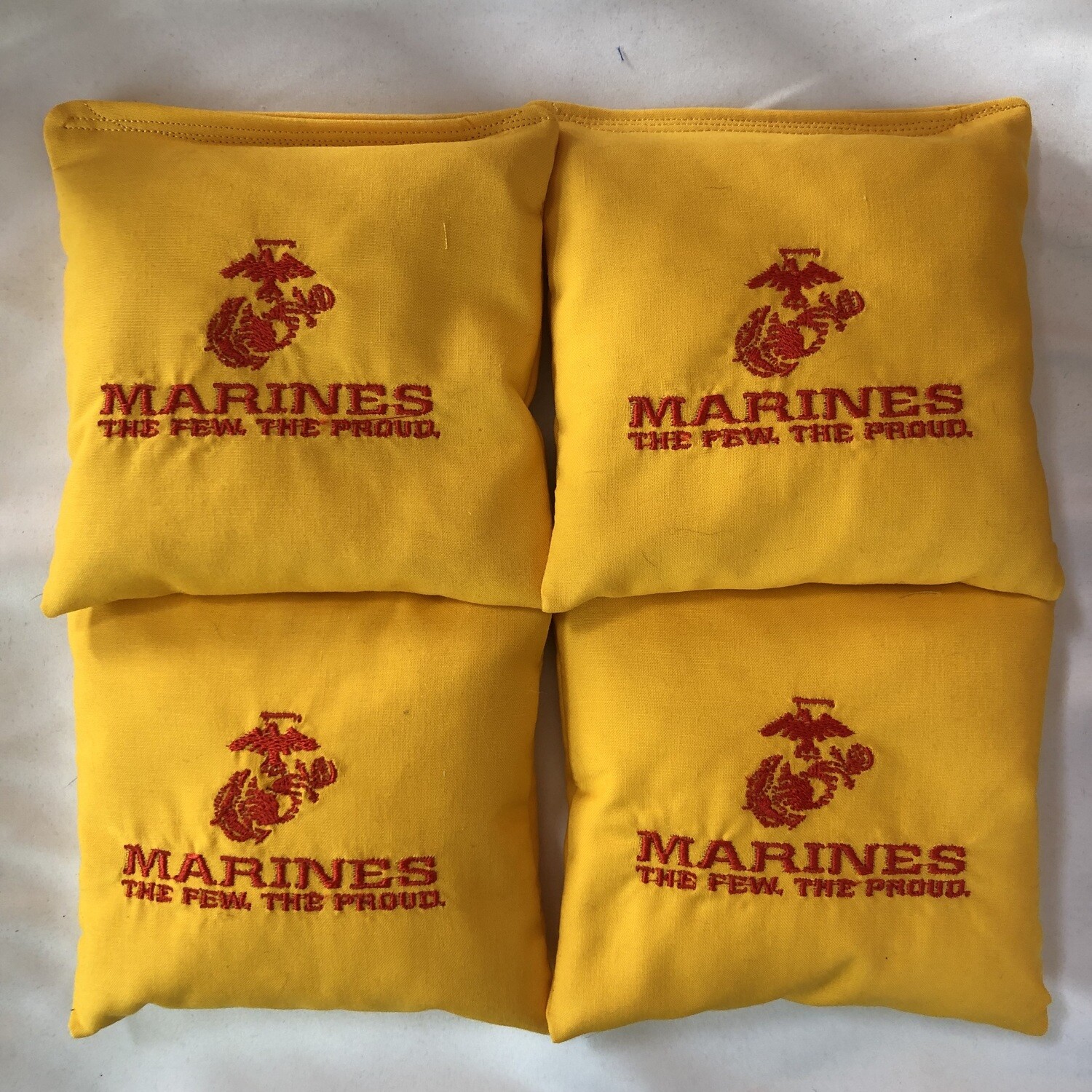 Marines Embroidered set of 4 Bags