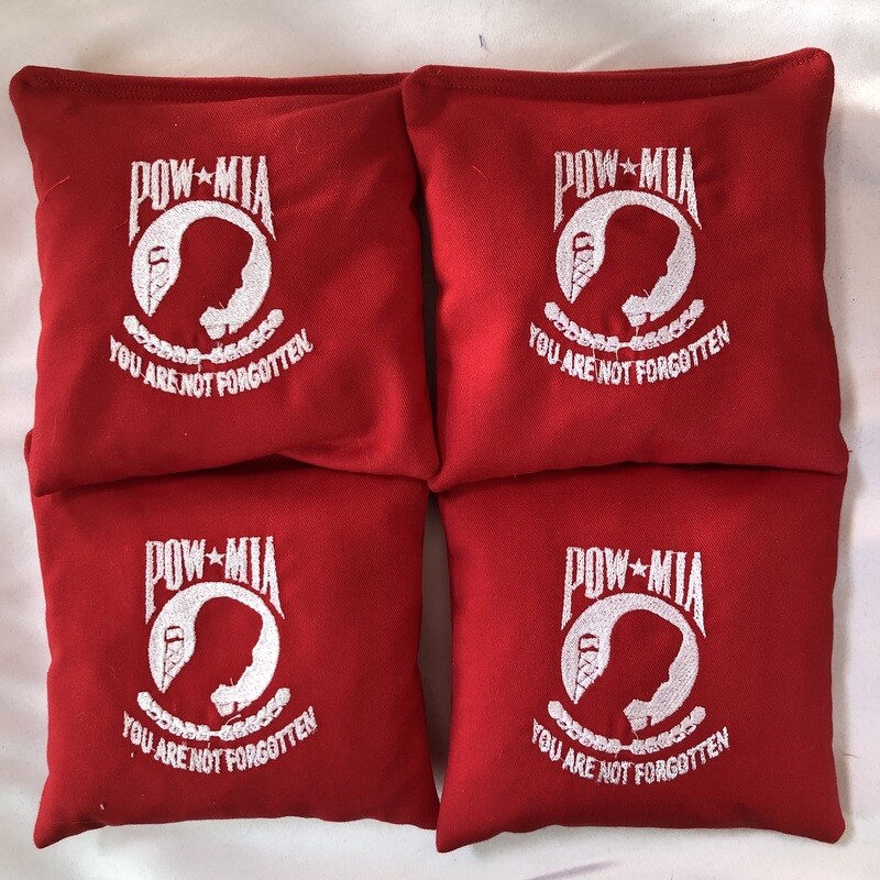 POW MIA set of 4 Bags