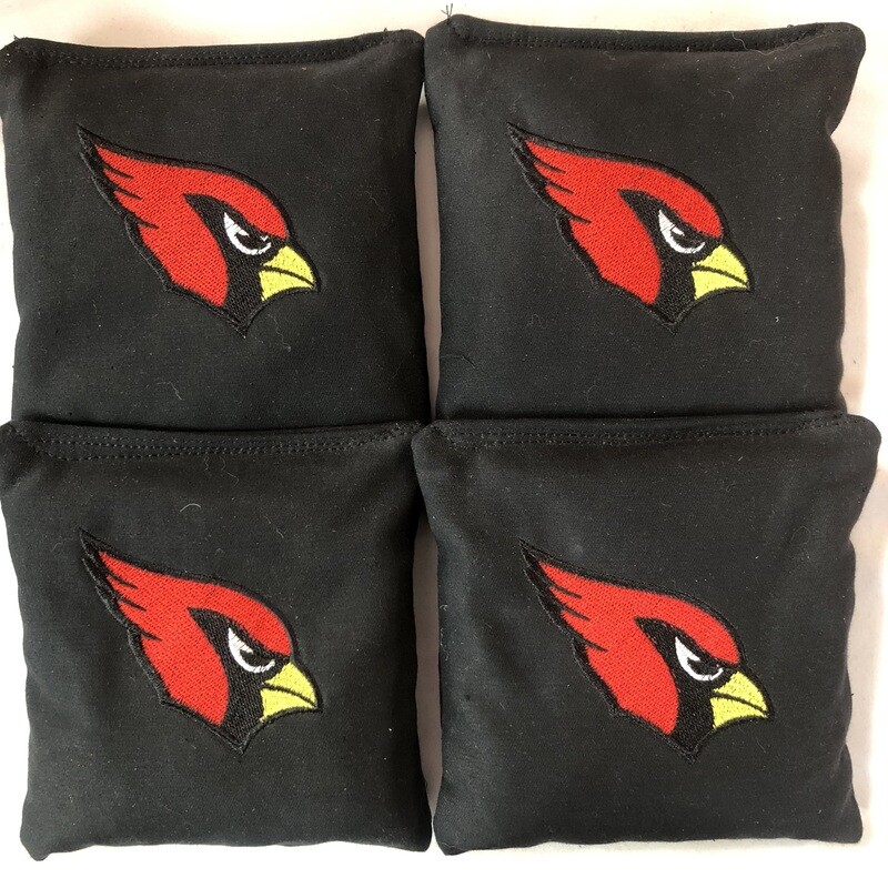 Cardinals set of 4 Bags
