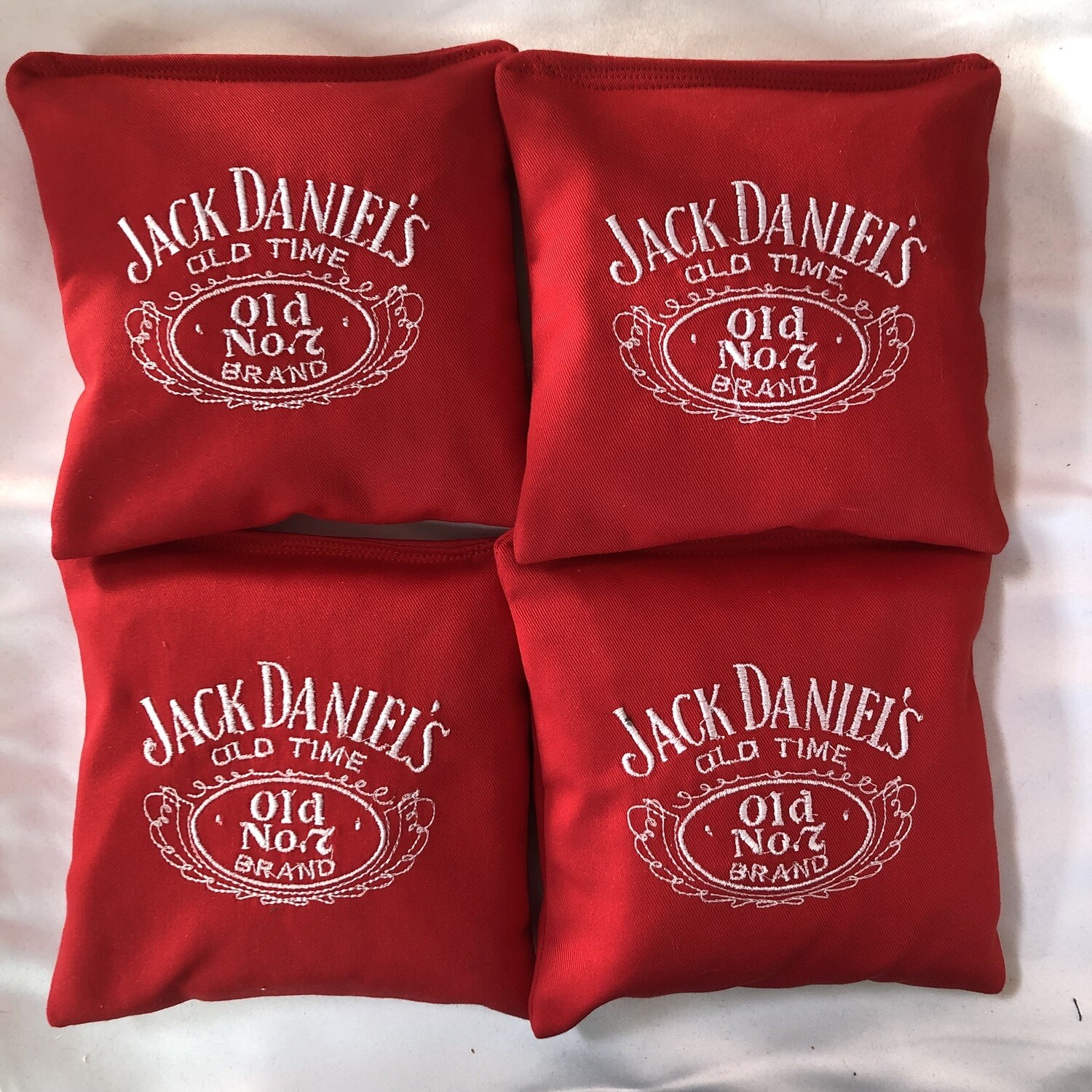 Jack Daniels Embroidered set of 4 Bags