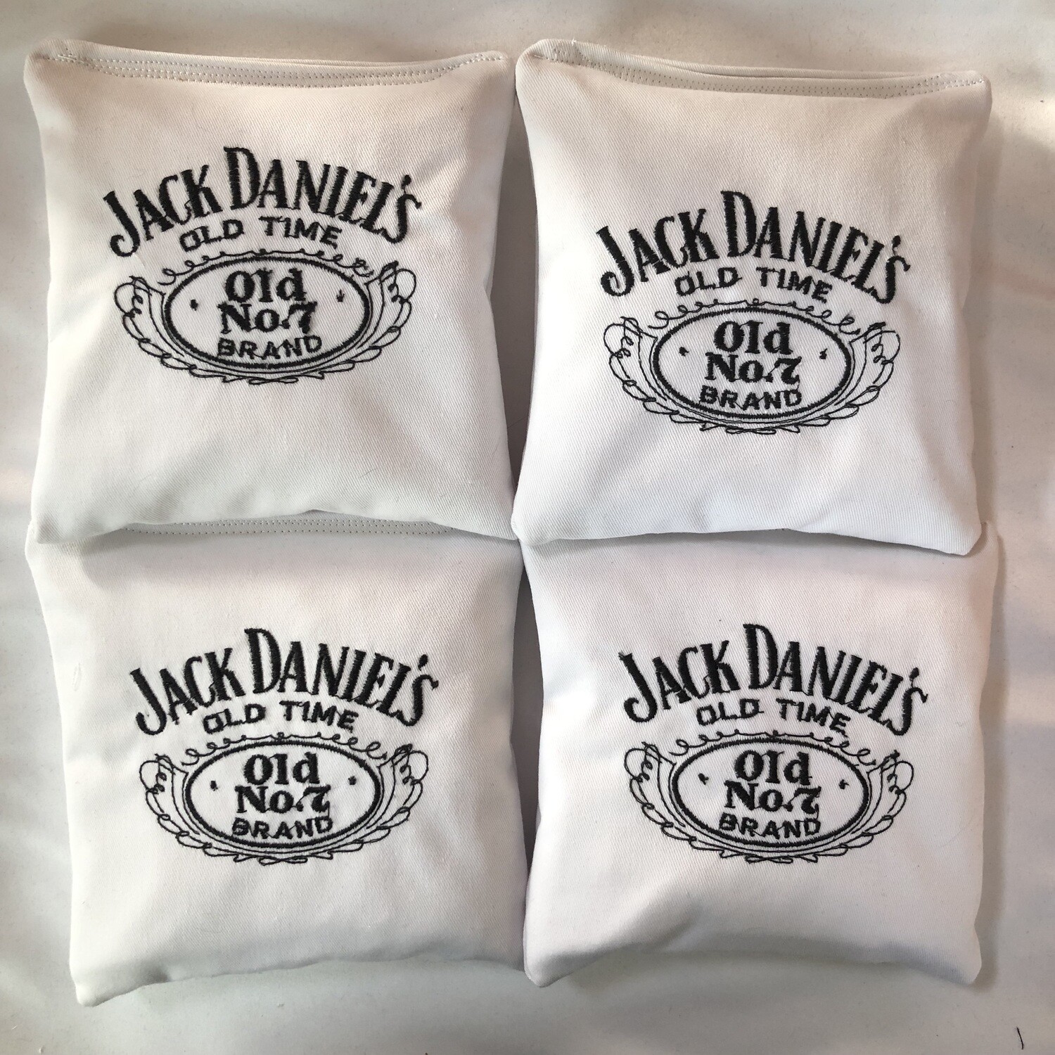 Jack Daniels Embroidered set of 4 Bags