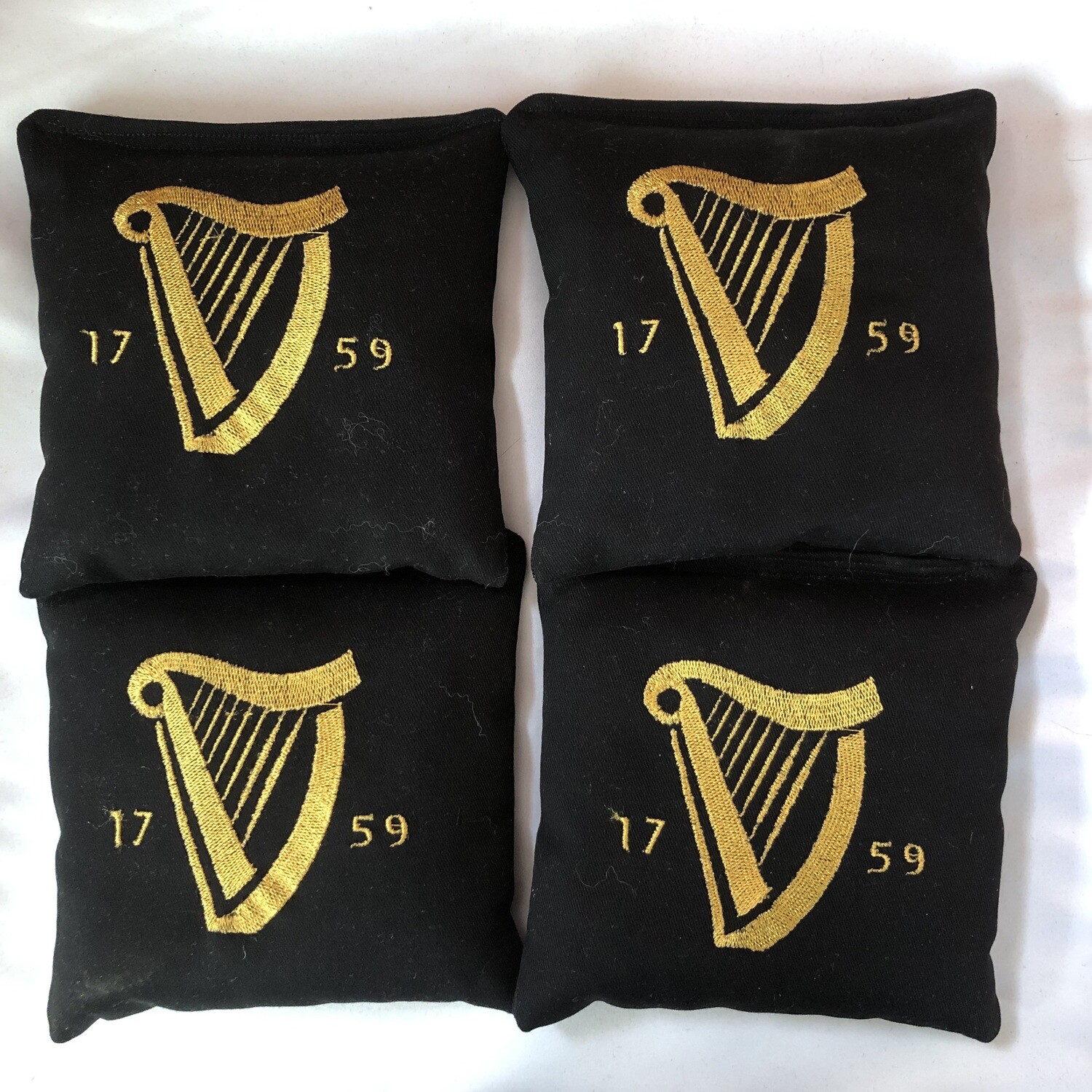 Guinness Embroidered set of 4 Bags