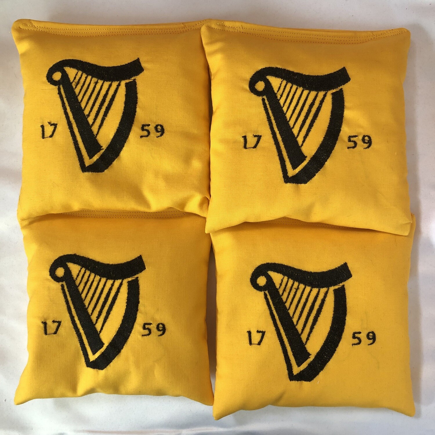 Guinness Embroidered set of 4 Bags