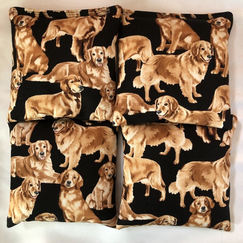 Dogs set of 4 Bags