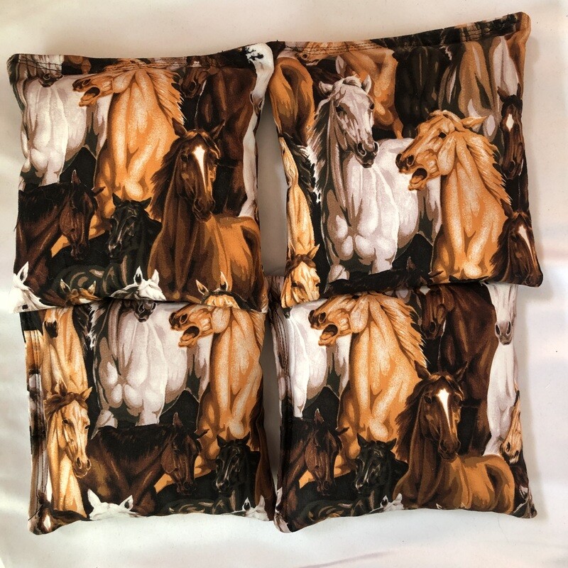 Horses set of 4 Bags