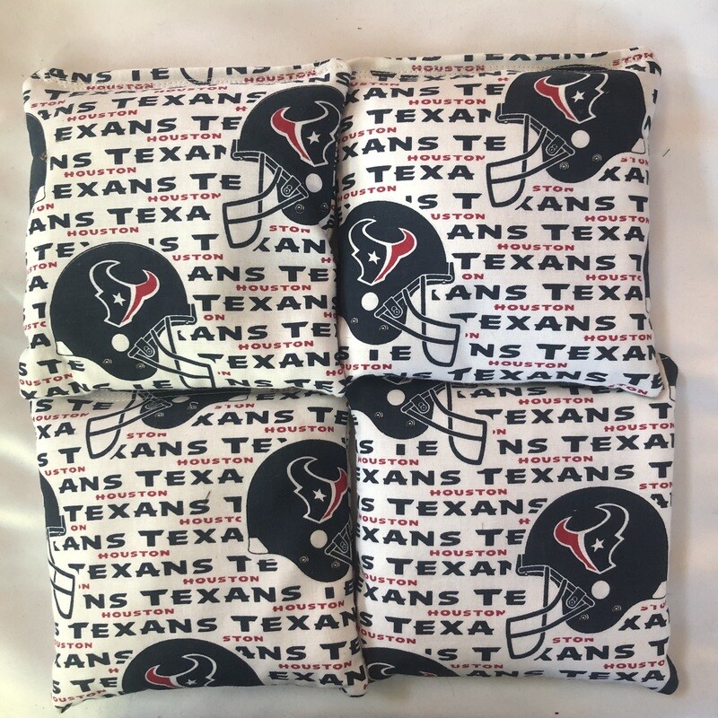 Houston Texans Set of 4 Bags