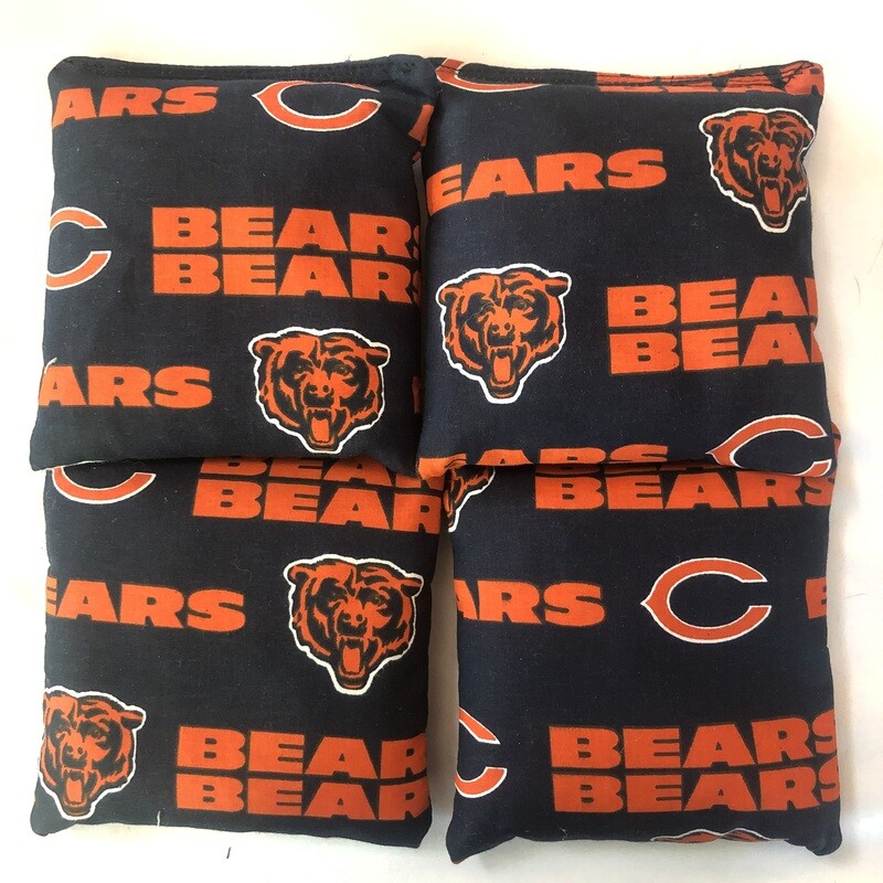 Chicago Bears Set of 4 Bags