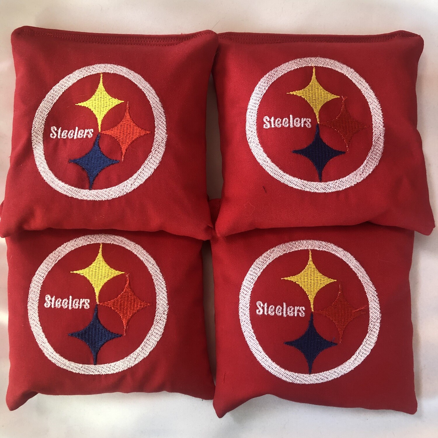 Pittsburgh Steelers Embroidered Set of 4 Bags
