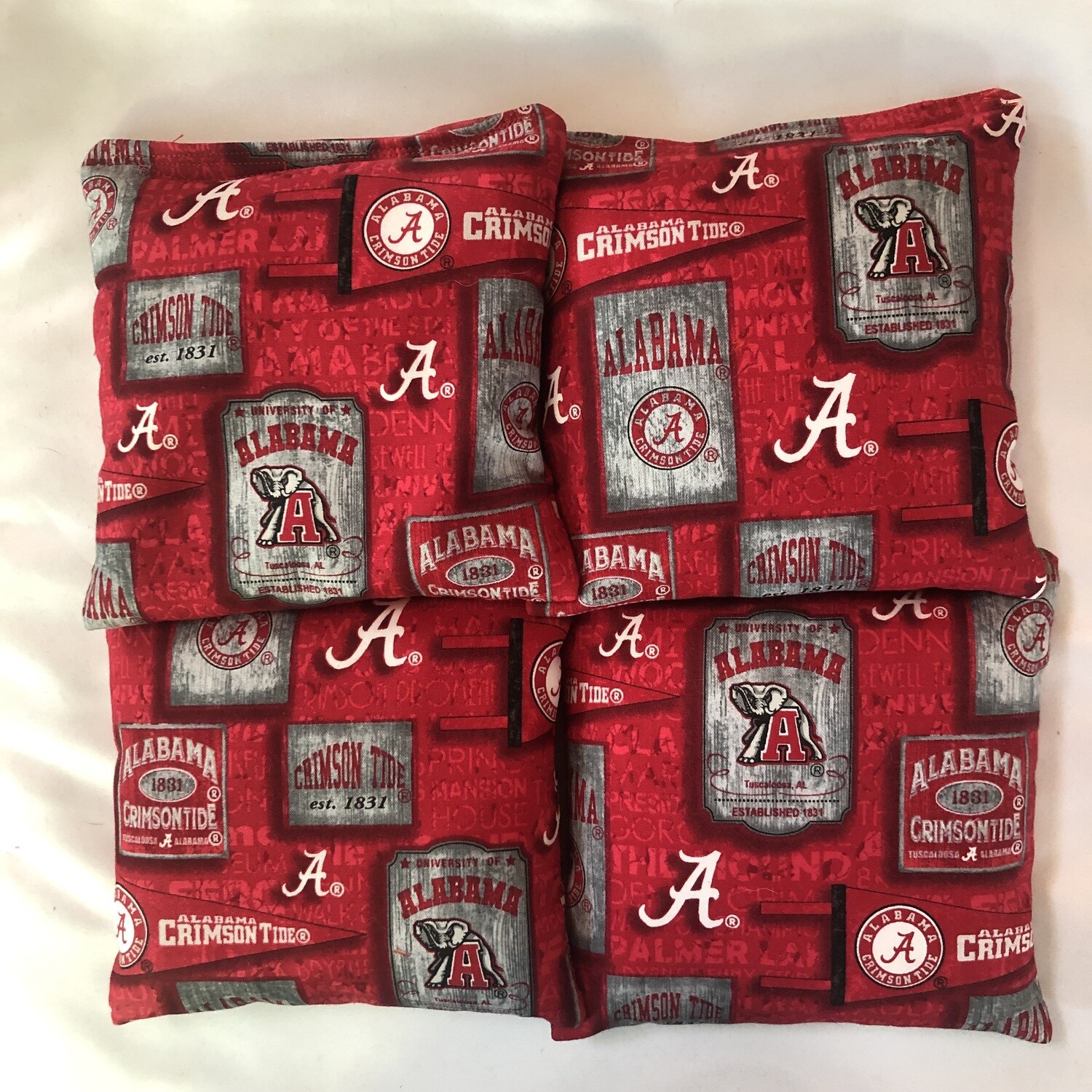 Alabama Crimson Tide Set of 4 Bags