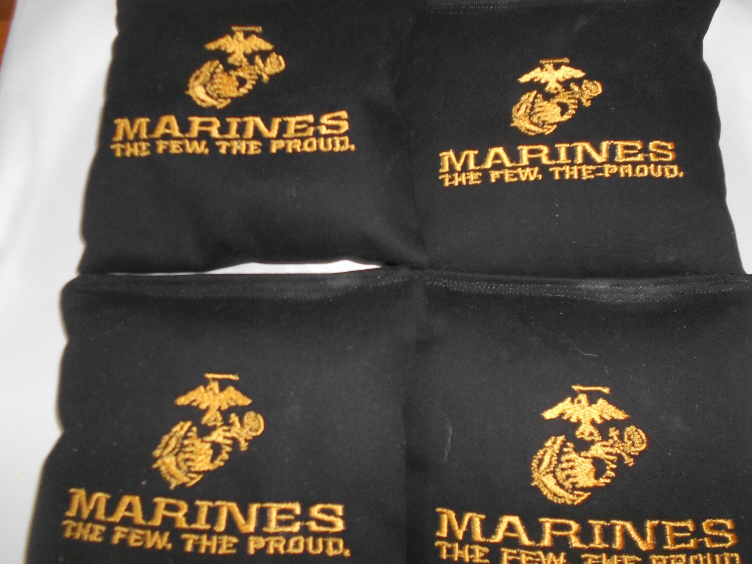 Embroidered Marines  set of 4 Bags