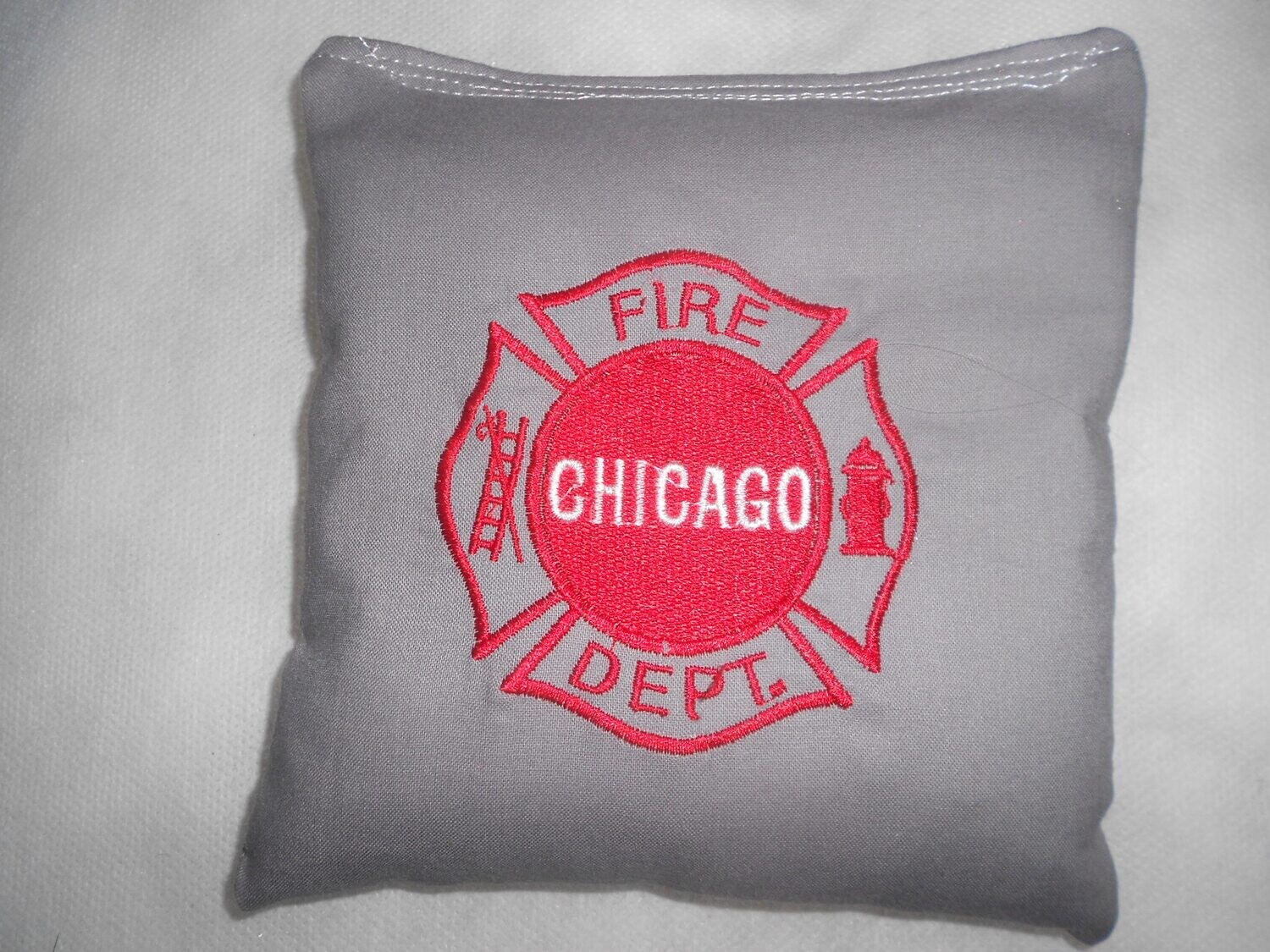 Embroidered Chicago Fire Dept set of 4 Bags