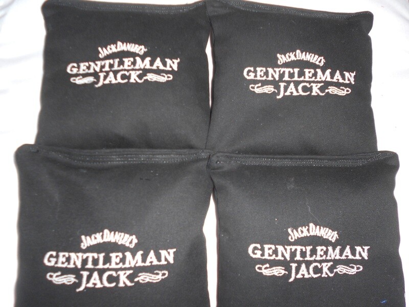 Gentleman Jack Embroidered set of 4 Bags