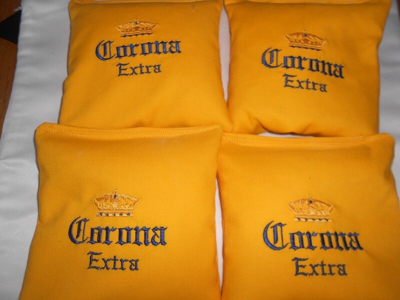 Corona  Embroidered set of 4 Bags