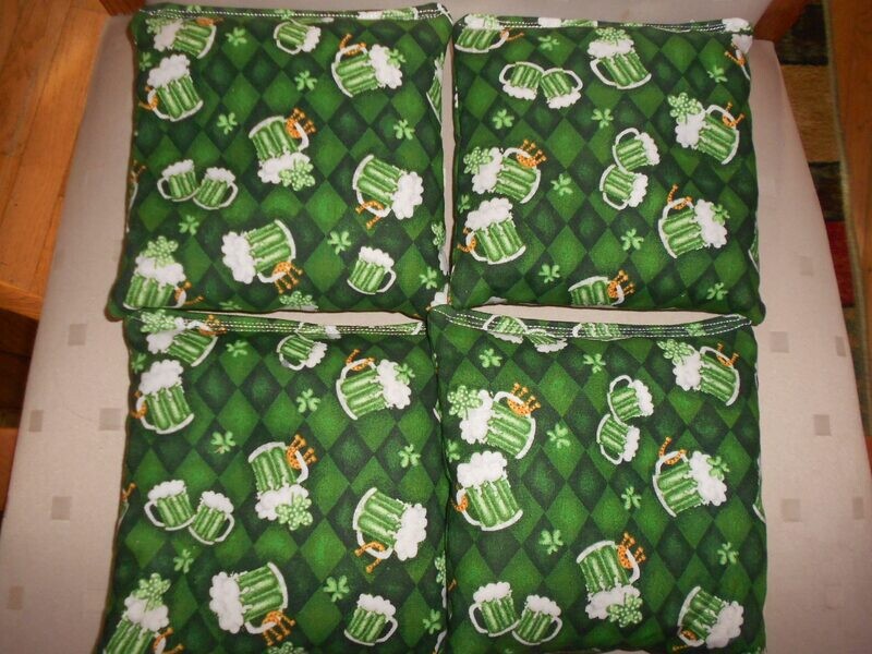 Green Beer Mugs Set of 4 Bags