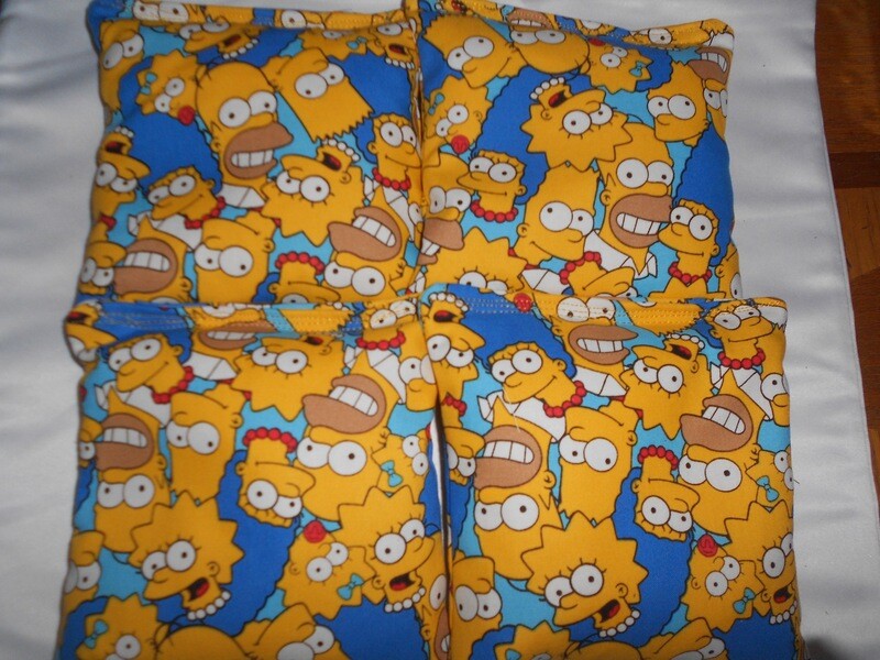Simpsons Set of 4 bags