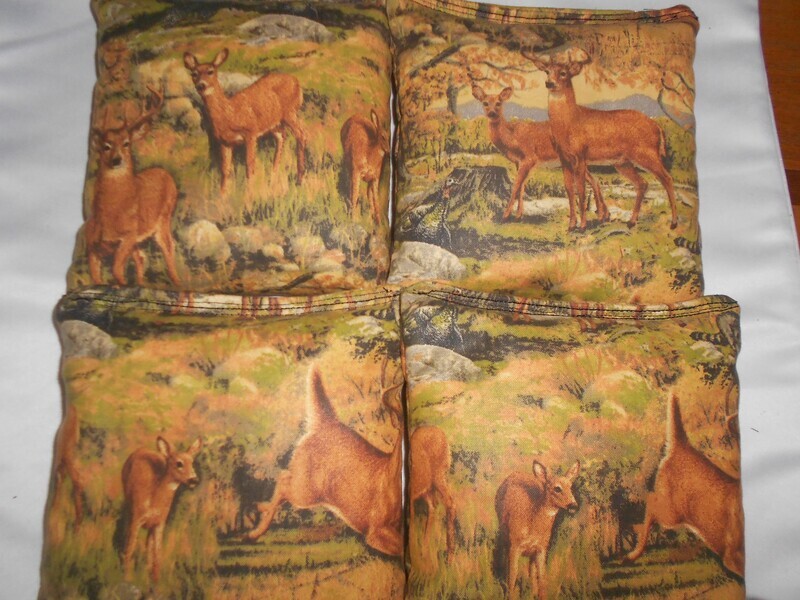 Deer set of 4 Bags