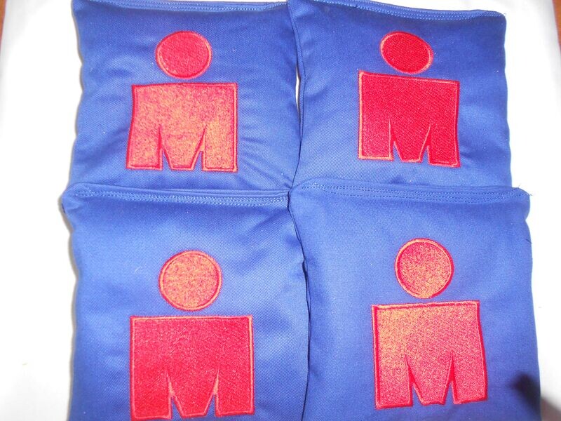 Ironman Embroidered Set of 4 bags